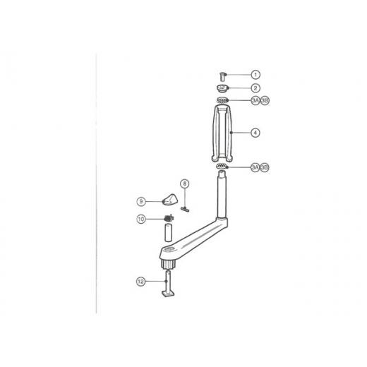 29140011 Griff Turn Kit grau