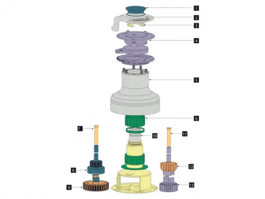 48500015 15 Evo Top Cap & O-Ring Set