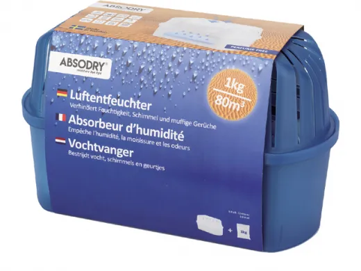 Absodry Luftentfeuchter Big Compact 1000g (60ST-1/4-Palette)