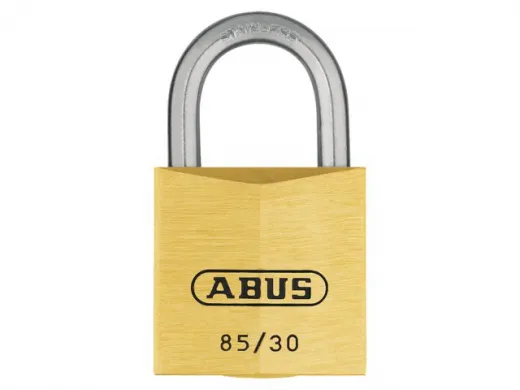 Abus Vorhängeschloss Messing 30mm (6ST gleichschließend)