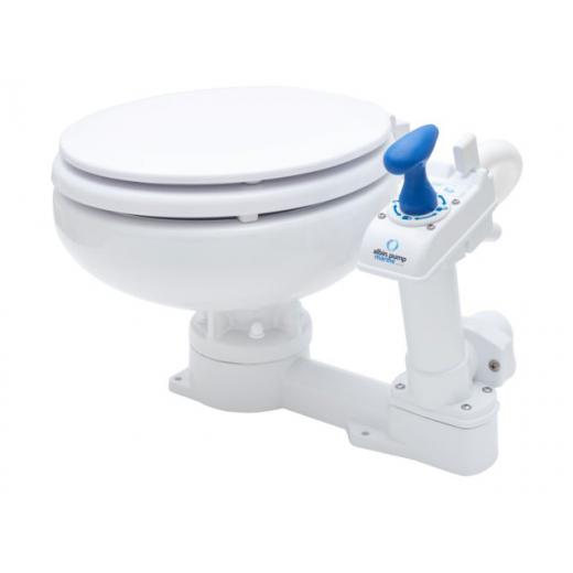 Albinus Marine Toilette Manuel kompakt flach