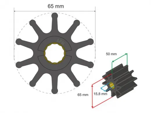 Albinus Premium Impeller PN 06-02-023