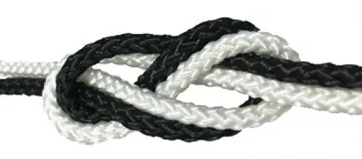 allpa Allcord-22 gevlochten polyester Ø1mm wit 200m