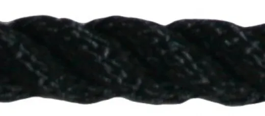 allpa Allcord1 Geschlagenes Polyester Ø12mm schwarz Haspel 200m Bruchlast 2400kg