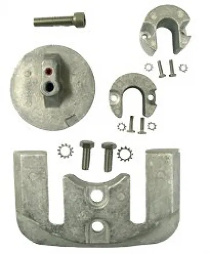 allpa Aluminium Anode Kit Navalloy Bravo2 1989 Present Bravo3 1989 2003