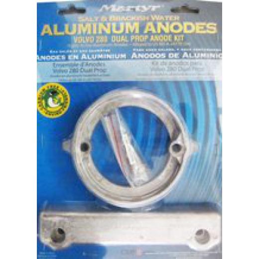 allpa Aluminium Anode Kit Volvo 280 Dual Prop