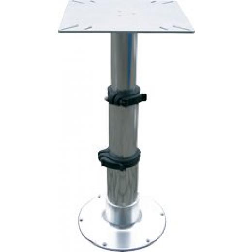 allpa Aluminium Einstellbarer Tischbein Tristar mit 3Stufen Gasdruckverstellung H335714mm