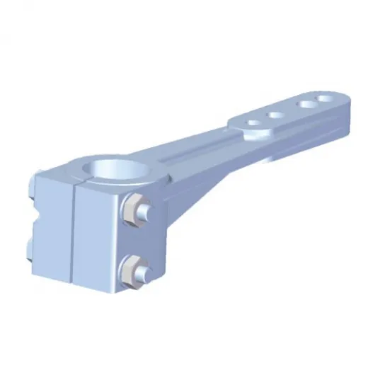 Allpa Aluminium Rudder Arm für Ruderwelle D30mm