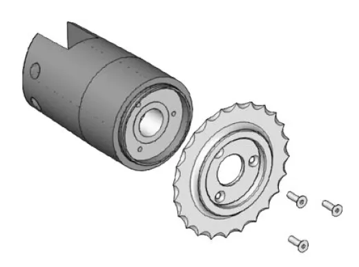 allpa besondere Anode für Tauschneider Montage Technodrive SeaProp60