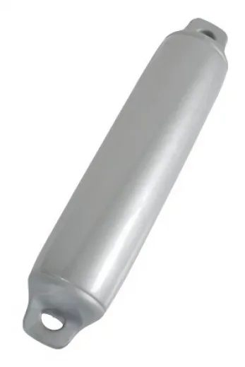 allpa Fender Comet Ø100mm L420mm Silber Maß 1 aufblassbar mit Kugelventil