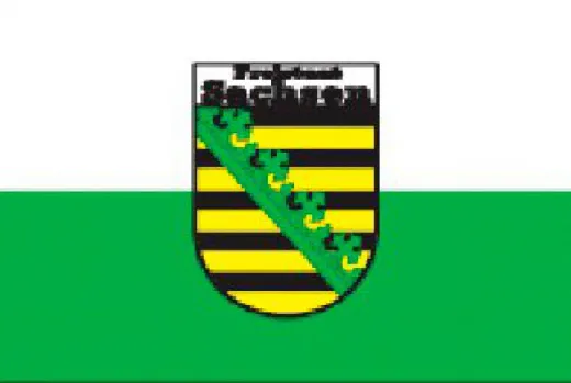 allpa Freistaat Sachsen Flagge 20x30cm