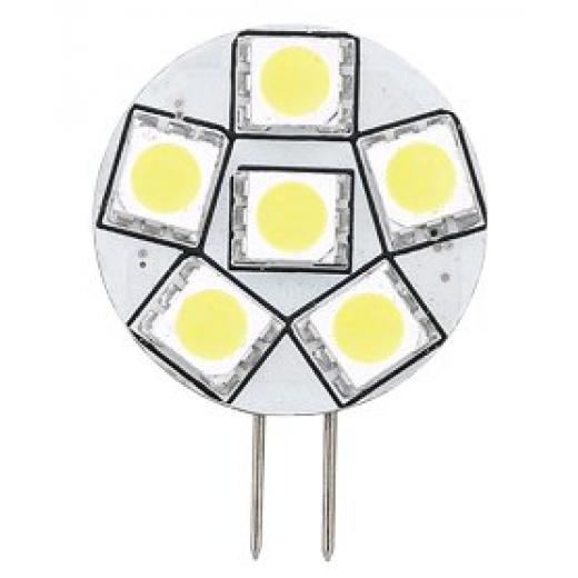 allpa G4 LEDersatzlampe seitlich Ø23mm 6x0 3W 1 8W 1030V Lichtfarbe Warm White