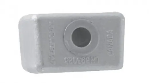 allpa Magnesium Anode OMC Johnson Evinrude Block V4V6 OEM 393023