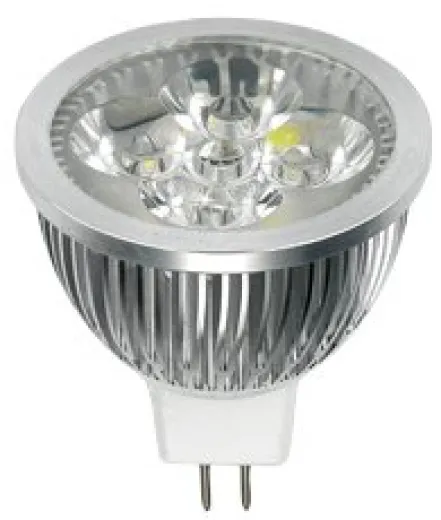 allpa MR16 LEDersatzlampe 4x1W 12V Verleichbar mit 1015W Glübirne Lichtfarbe Warm White