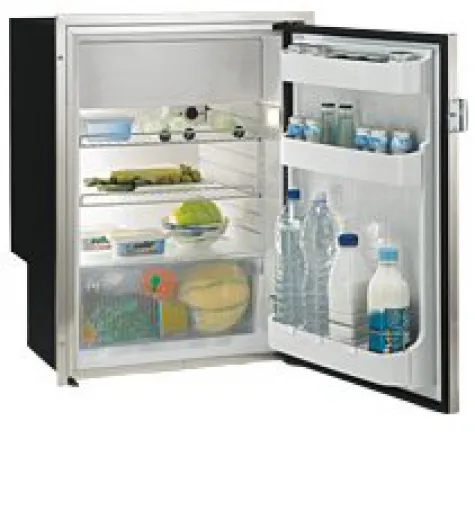 allpa NIRO Einbaukühlschrank Sea Steel C85IX 90l (Gefrierfach 12 8l) 12/24V int. Kompressor