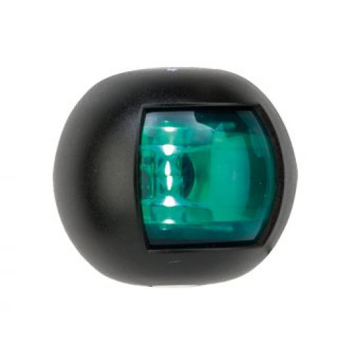 allpa Positielantaarn groen stuurboord LED 1224V zwart polycarbonaat huis