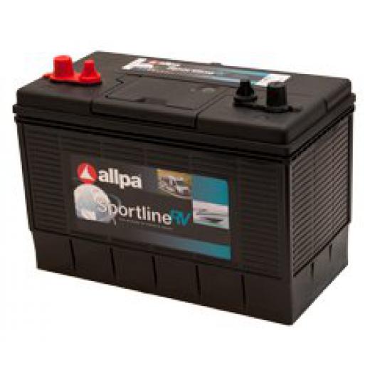 Allpa Sport Batterie 12V 105Ah DoppelPole