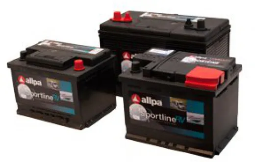 Allpa zyklen AGM Batterie 12V 125Ah