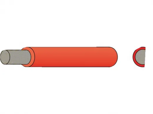 Batterie-Kabel PVC-Isoliert verzinnt 16mm² rot