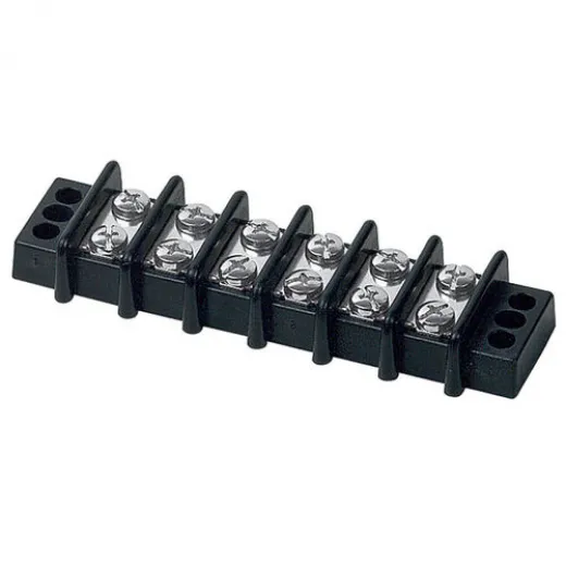 BEP Terminal Block 2x 6 Terminal Screws 63mm 30A