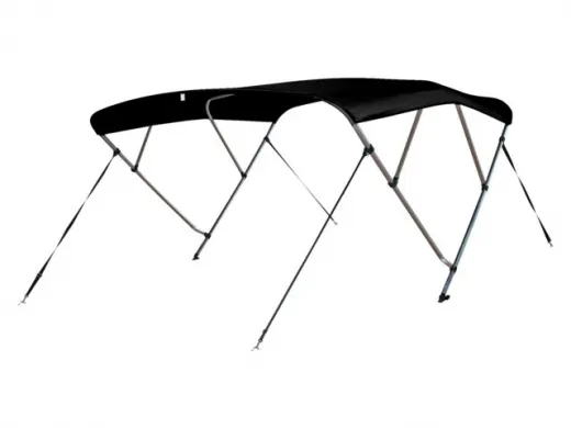 Bimini Top Deluxe 4-Arm 240x185-198x137cm schwarz