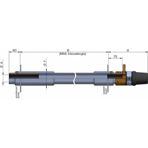 BNF Optiprop Propellerwellensystem