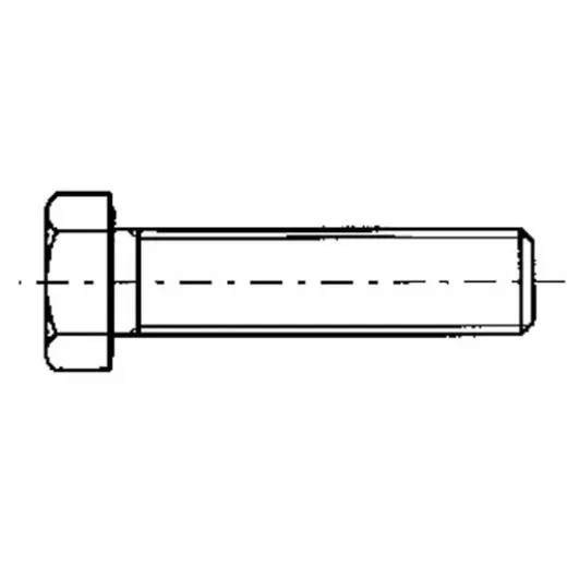 BUKH PRO Schraube Sechskantkopf Länge 30 mm