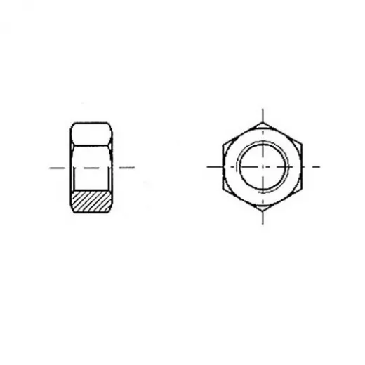 BUKH PRO Sechskantmuttern Ø 6 mm