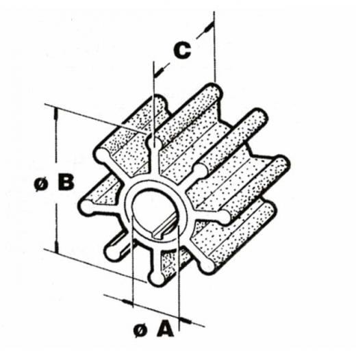 Cef Impeller Typ 500123