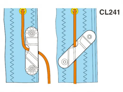 Clamcleat CL241 Racing Alu 3-6mm