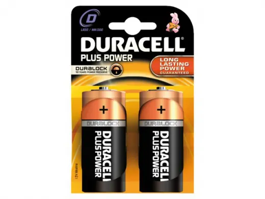 Duracell Plus MN1300 D 2-Pack