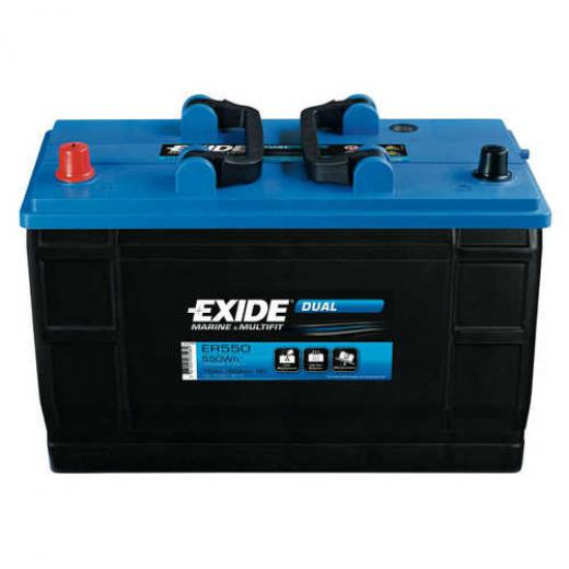 Exide Dual SäureBatterie 115Ah 550Wh 12V