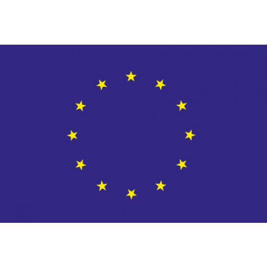Flagge 30 x 45 cm EUROPA mit Österreichflagge