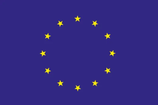 Flagge 30 x 45 cm EUROPÄISCHE UNION