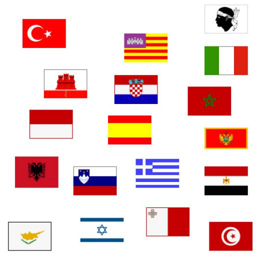 Flagge 30 x 45 cm ITALIEN SB-Pack