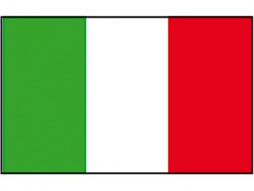 Flagge SB Italien 20x30cm