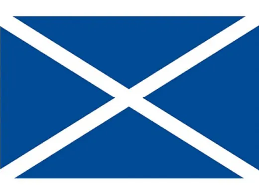 Flagge SB Schottland 20x30cm