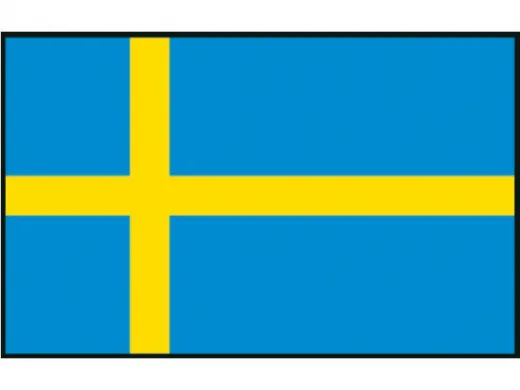 Flagge SB Schweden 20x30cm