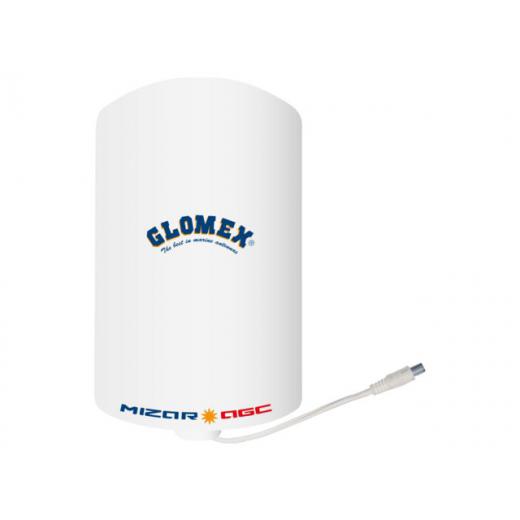 Glomex TV Antenne MIZAR DVB-T2 weiß