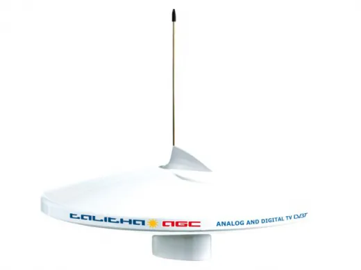 Glomex TV-Antenne TALITHA DVB-T2 DAB+ weiß