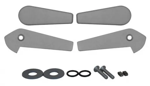 Goïot Tradition Aluminium Interieur Exterieur Hebelhandles Satz von 2 Stück