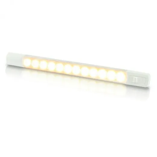 Hella 12V DC, Warmweiß - Blau LEDs Streifenlampen