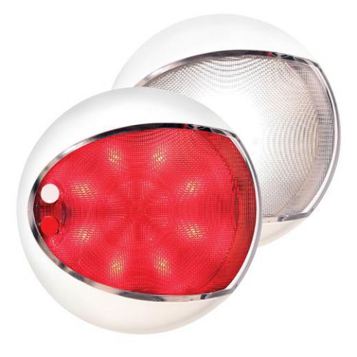 Hella EuroLED 130 LED Deckenlicht weiß/rot, weiß