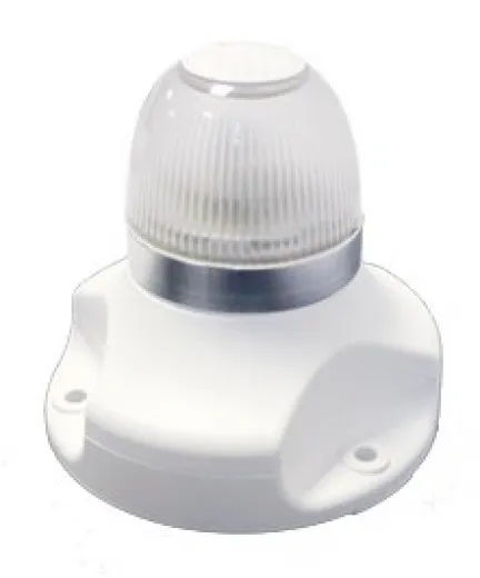 Hella NAVILED Vollkreis Rundumlicht weiß 933V 360 BSH2NM weiß Fuß Ø90mm H83mm