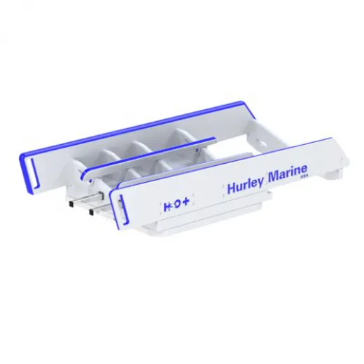 Hurley H3O Davit mit elektrischer Winde Weiß