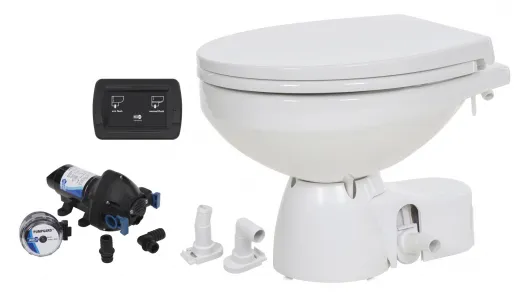 JABSCO Toilette Quiet Flush E2 kleines Becken 24V Spülpumpe HS