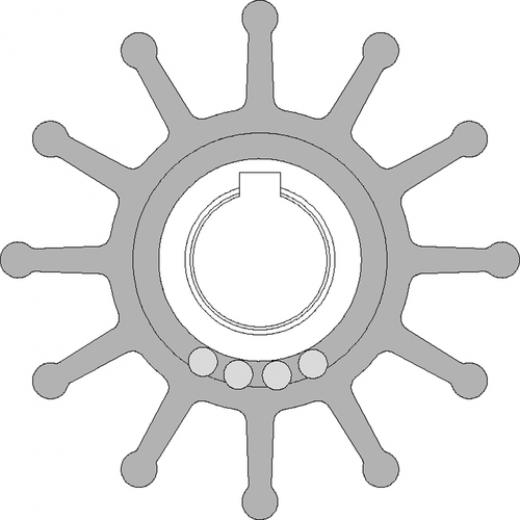 Johnson Impeller Ersatzteilkit MC97EPDM 623mm