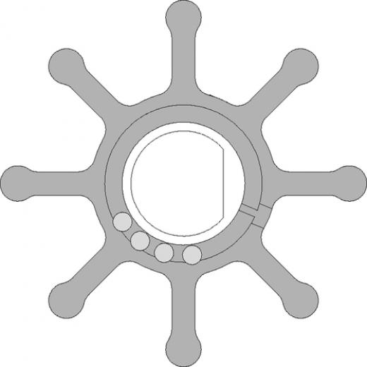 Johnson Impeller Ersatzteilkit MC97EPDM 667mm