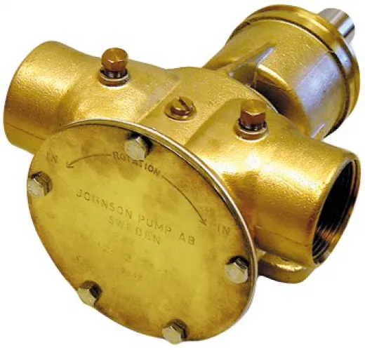 Johnson Pump Bronze Impellerpumpe F8B8 279lmin Fußmontage mit Gleitringdichtung NIRO Deckel