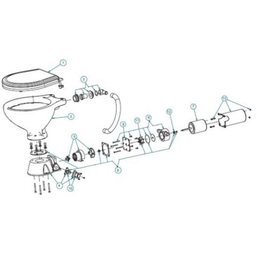 Johnson Pump Kompletter Dichtungssatz